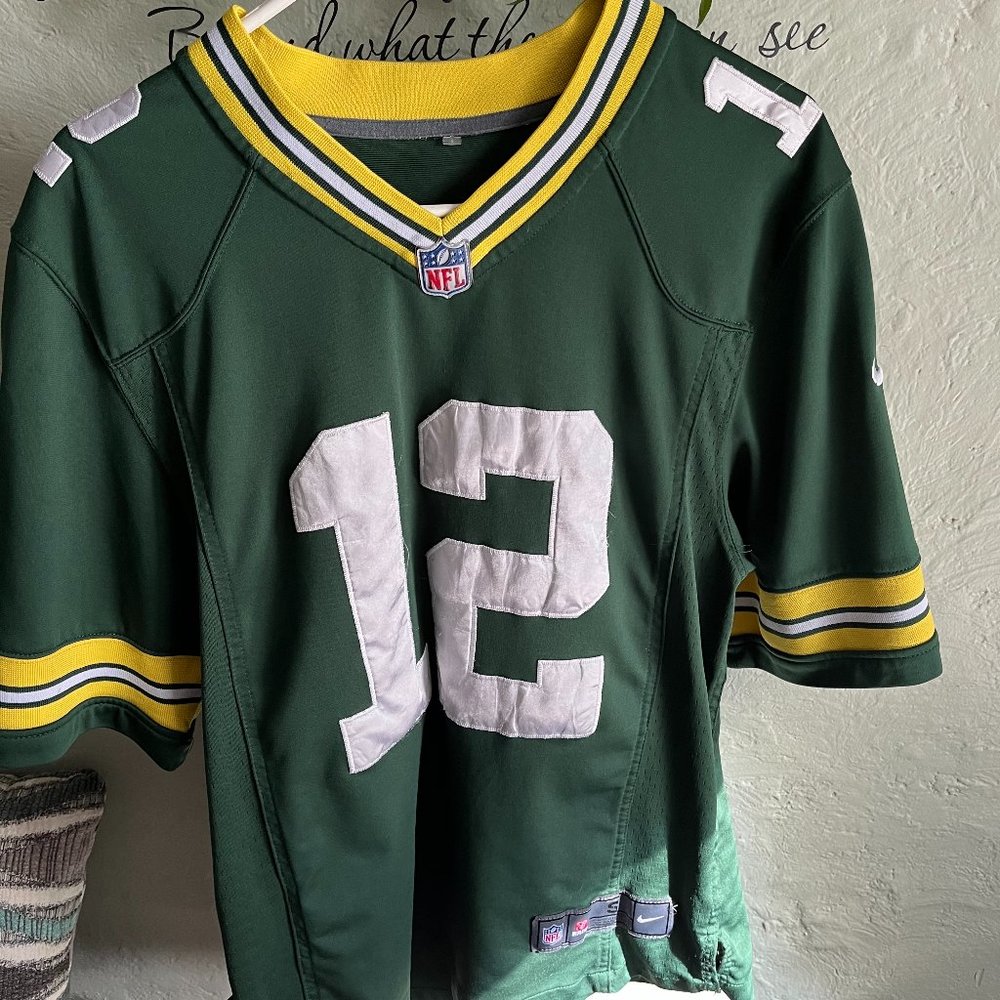 GREEN BAY PACKERS AARON RODGERS JERSEY SMALL
